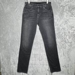 Joes Jeans Mens 30 Black The Brixton Straight Narrow Stretch Denim Classic Pants